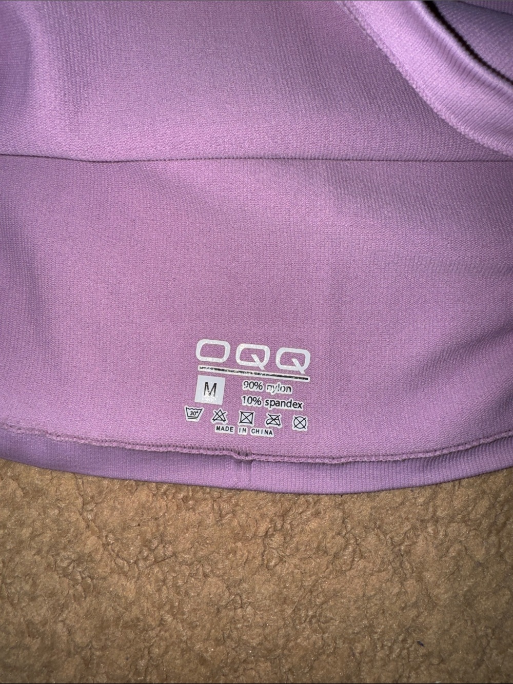 Lilac Ruched Tank Top - Picture 2 of 3